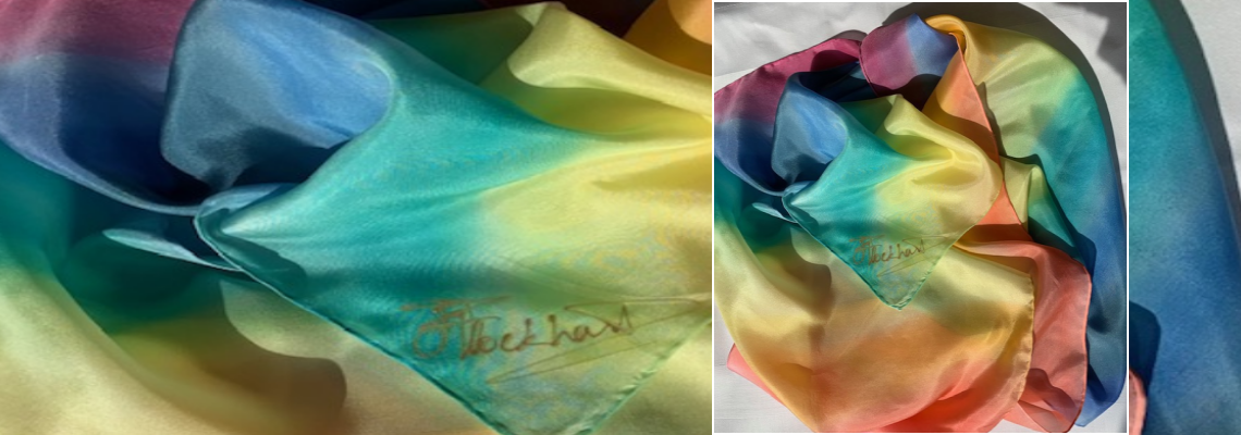 Silk shawls